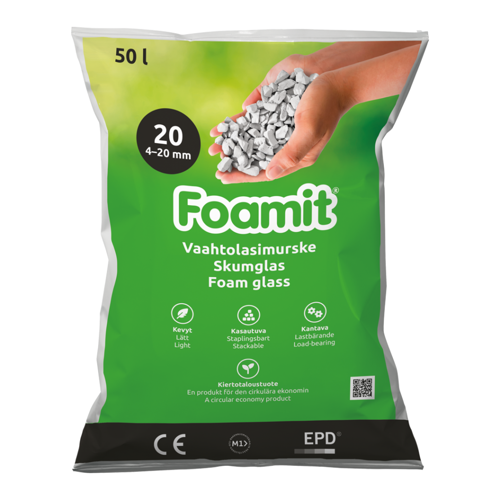 Foamit F20 50 litran säkki