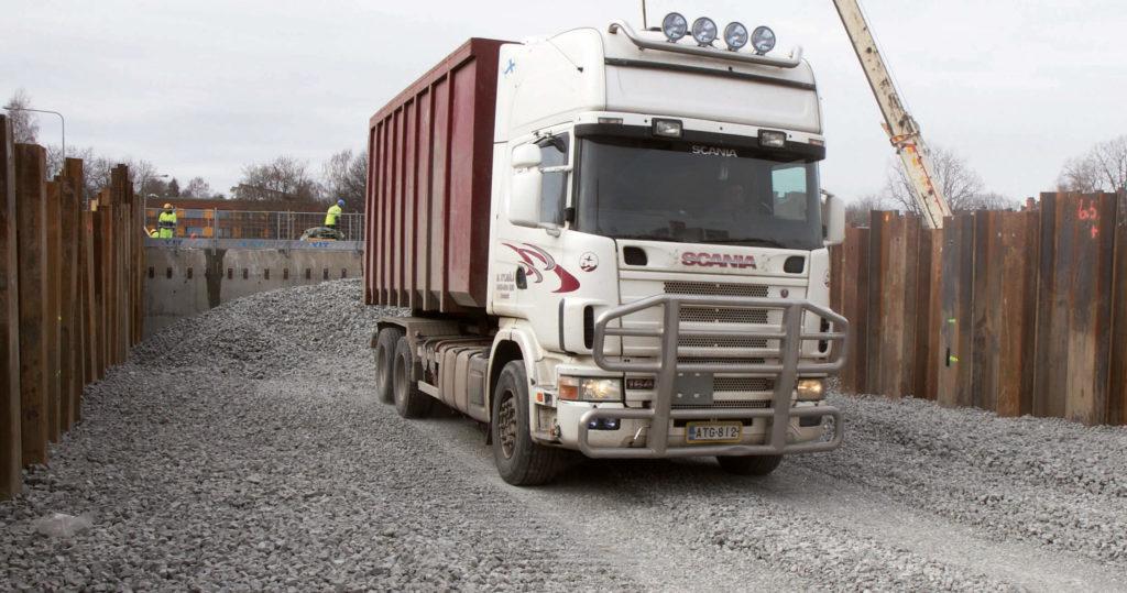 VT3 Hämeenlinna - foam glass transport